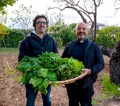 Pietro Palermo e Don Alfonso parrocchia Carbonara Bari