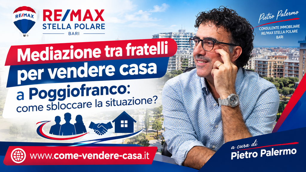 Mediazione tra fratelli per vendere casa a Poggiofranco: come sbloccare la situazione?